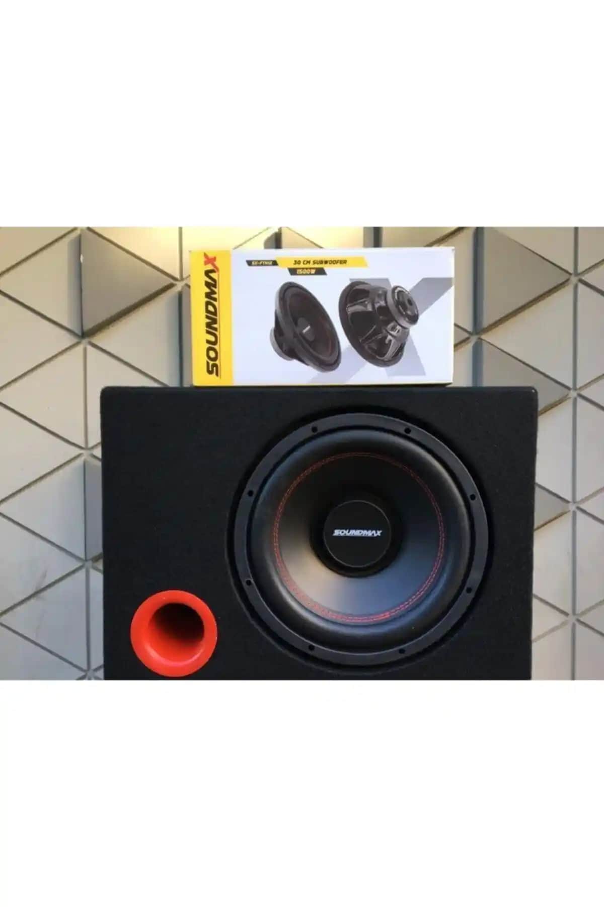 Soundmax SX-FTH12 30 cm Kabinli Subwoofer: Güçlü Ses ve Derin Bas Performansı