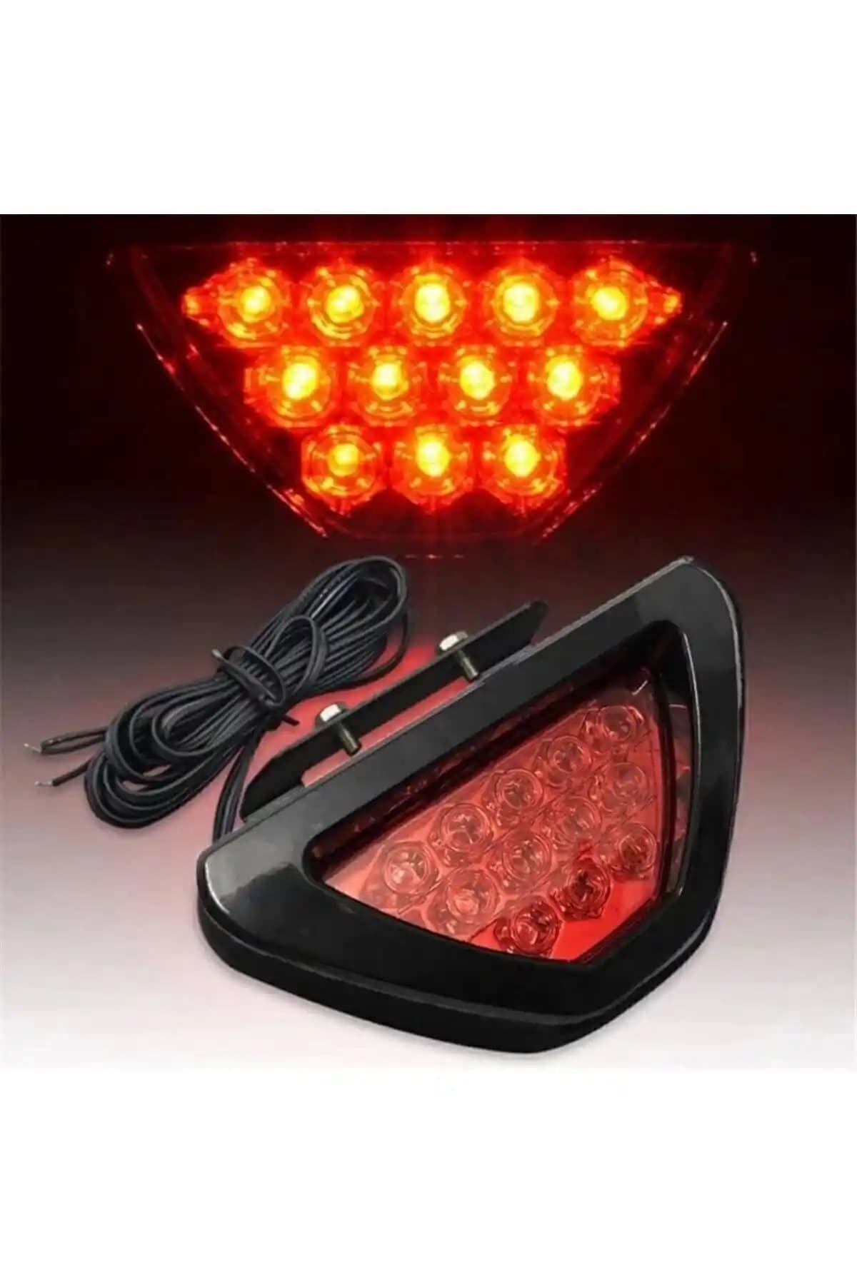 STS Oto Aksesuar F1 Arka Stop Fren Çakar Lambası Alfa Romeo 145 ve motosikletler için