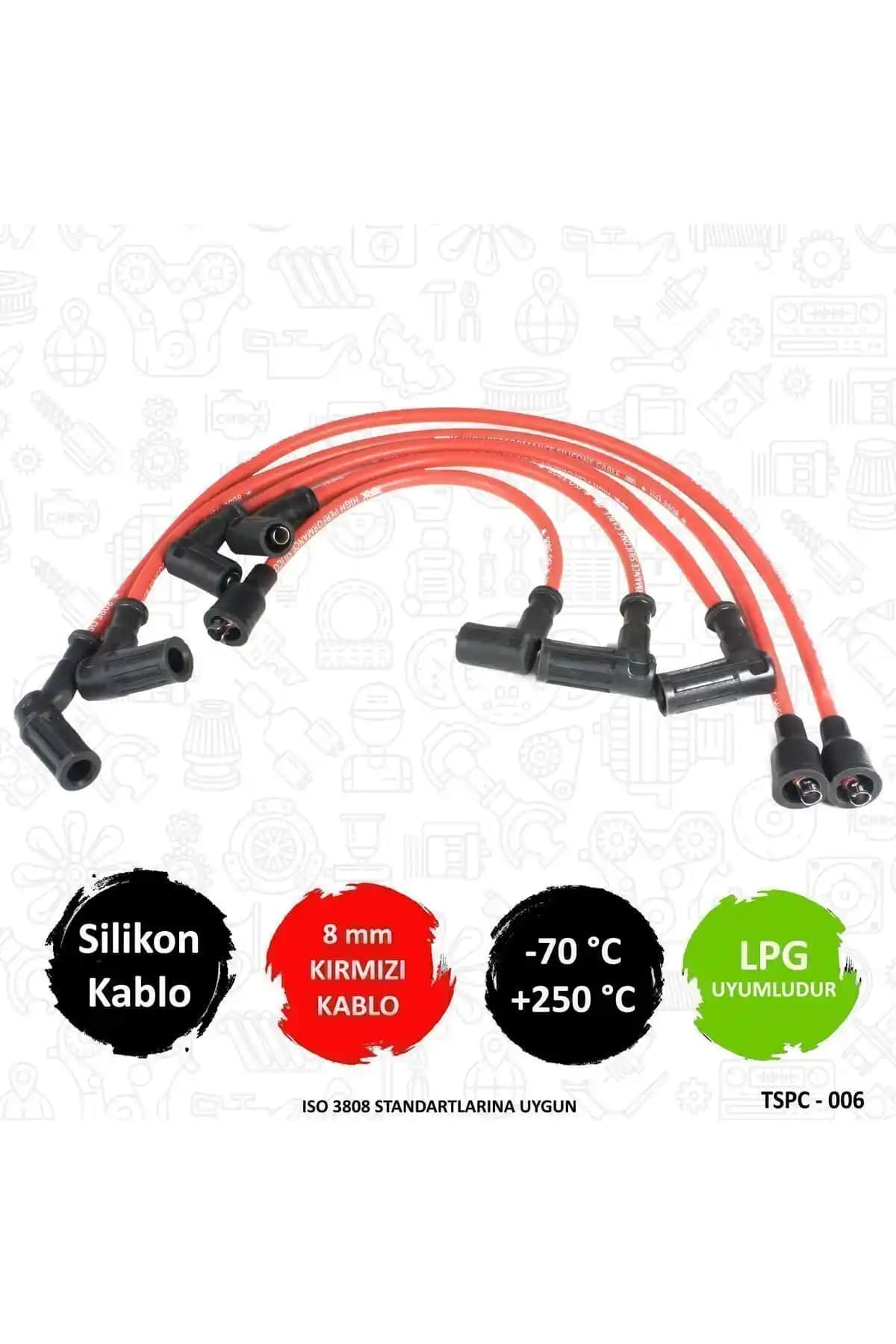 Tempra ve Tipo Modelleri İçin Yüksek Performanslı Silikon Buji Kablosu Üreticisi