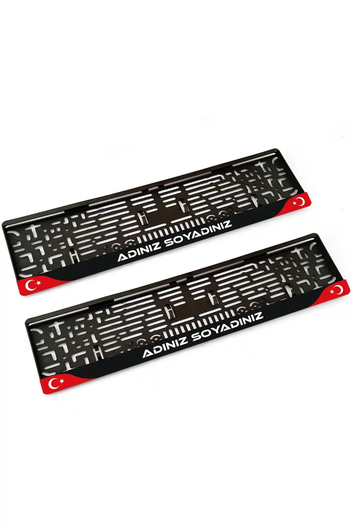 Türk Bayrağı ve Kişiselleştirilebilir Plakalık ile Aracınıza Estetik Katın