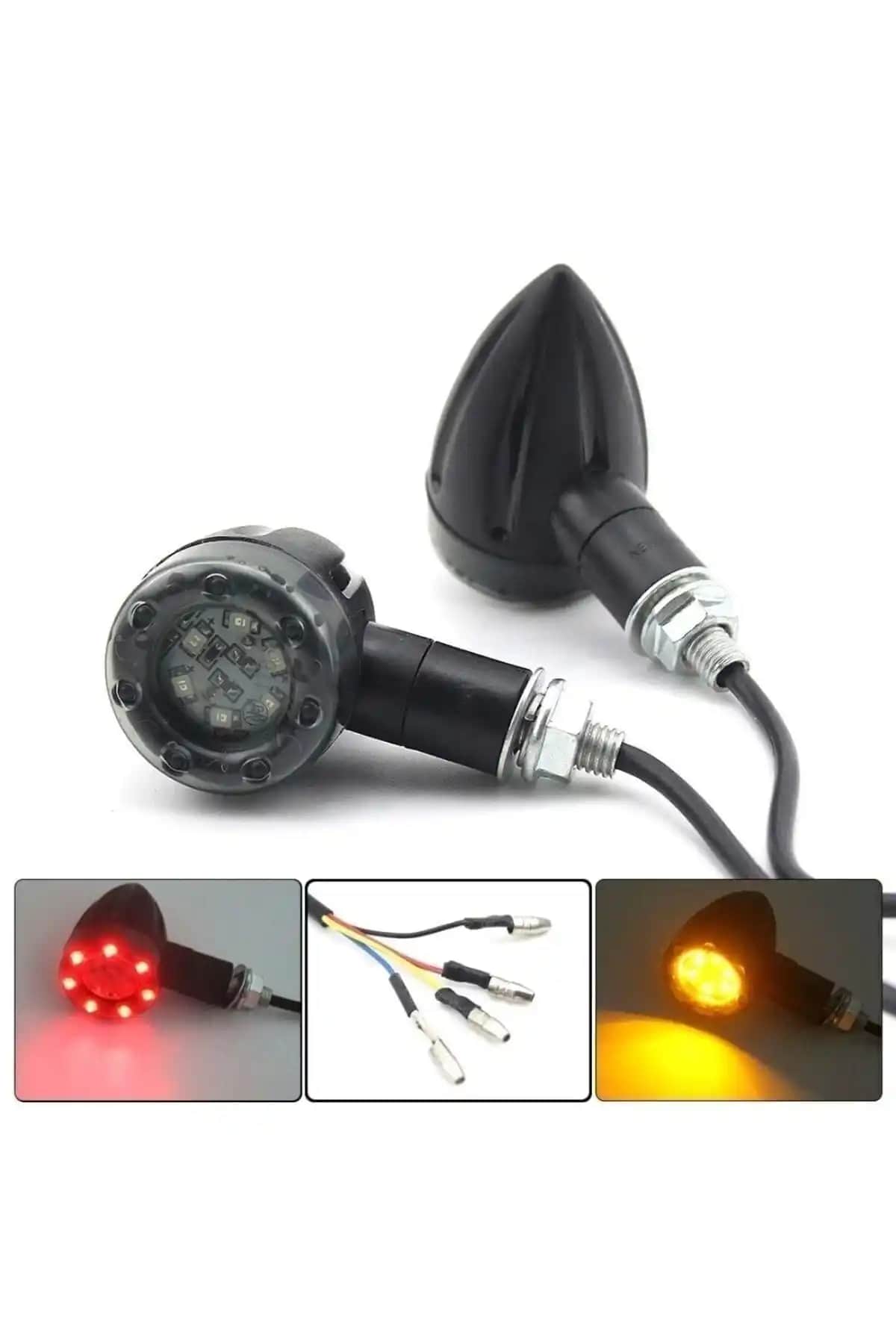 Unichrome 4 Modlu Oval Motosiklet Sinyal ve Stop Lambası Detaylı İnceleme ve Özellikleri