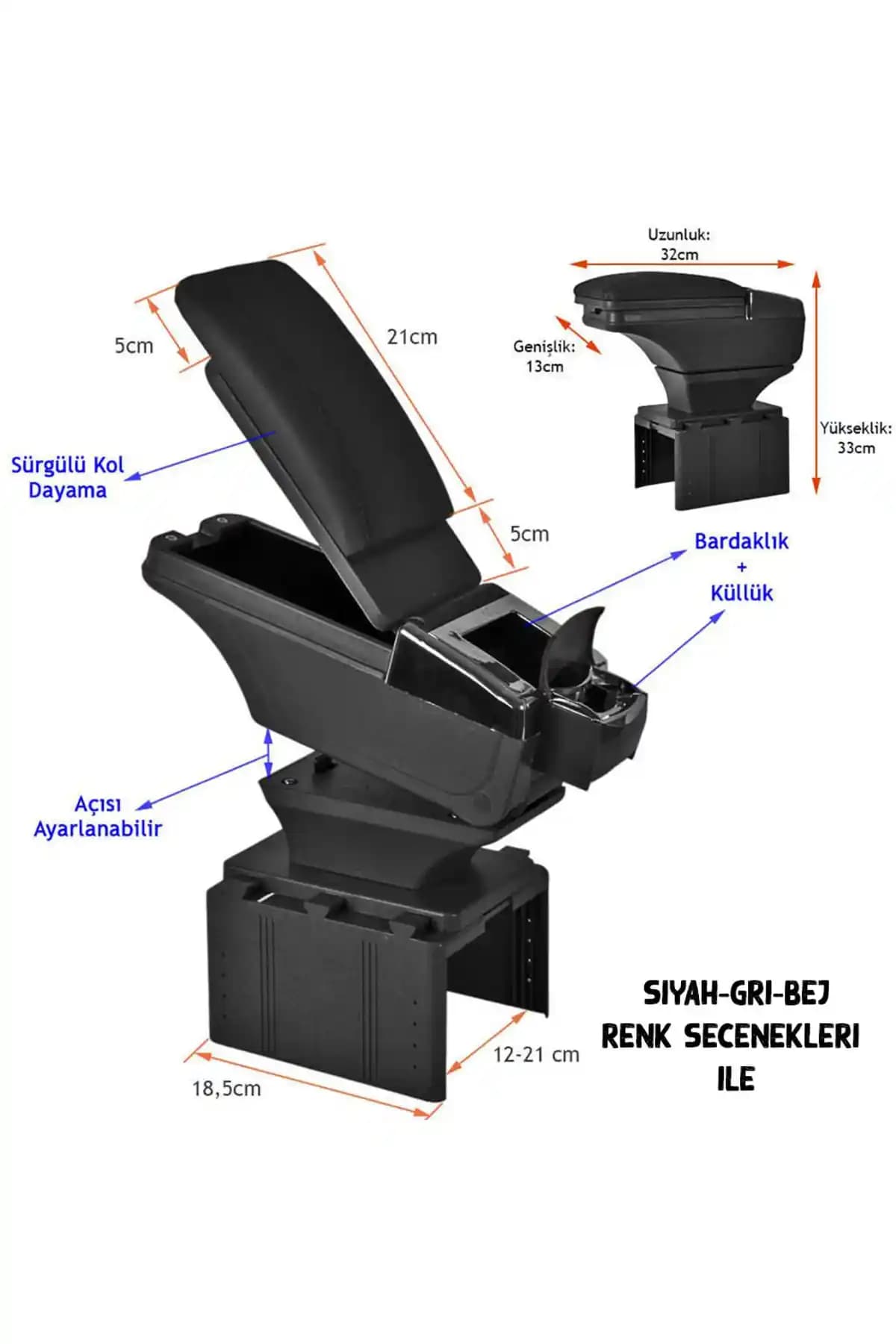 Universal Sürgülü ve Uyumlu Oto Kol Dayama Karşılaştırması: Hangi Ürün Sizin İçin Uygun