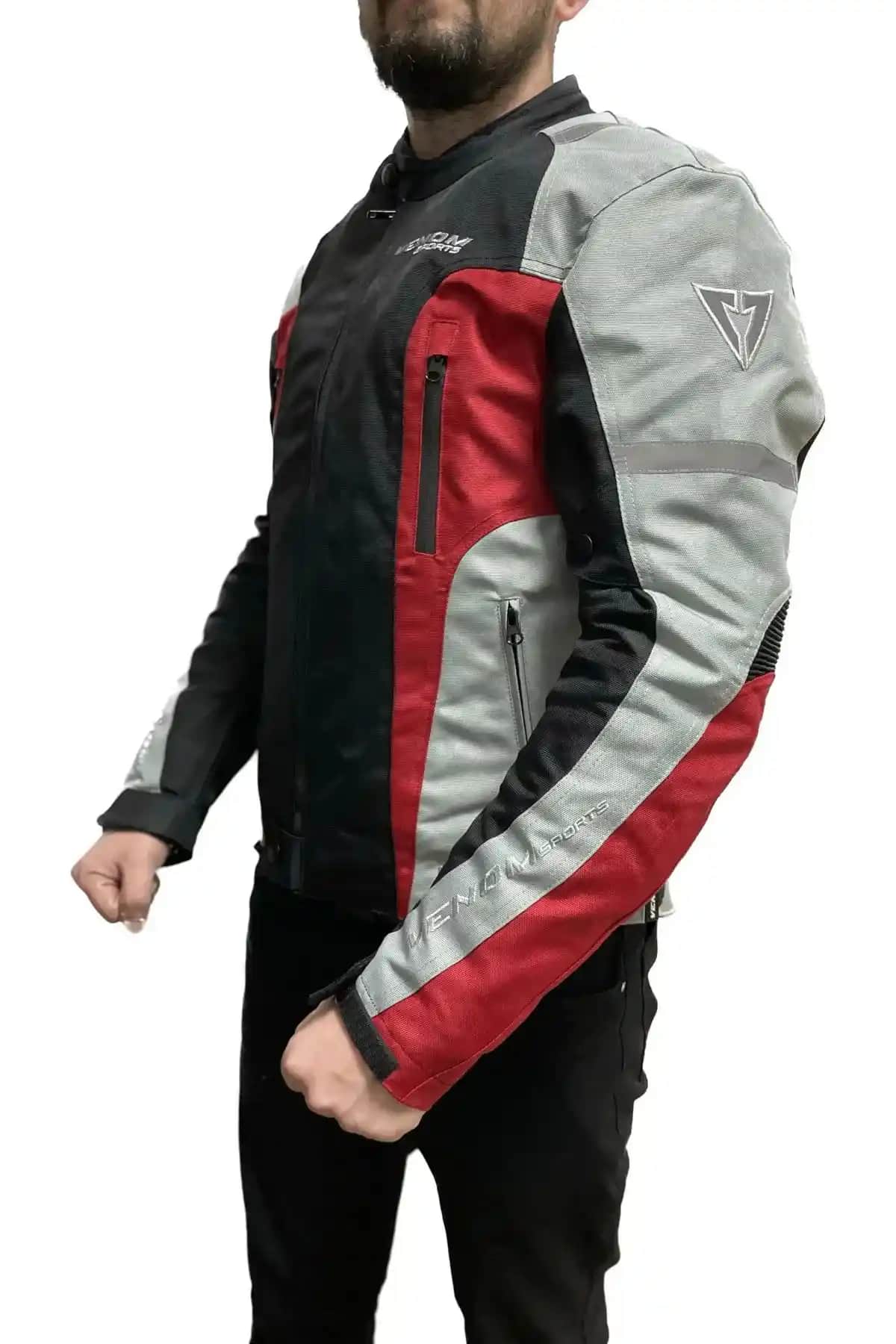 Venom Air Racing Kış Motosiklet Montu Güçlü Koruma ve Şık Tasarım