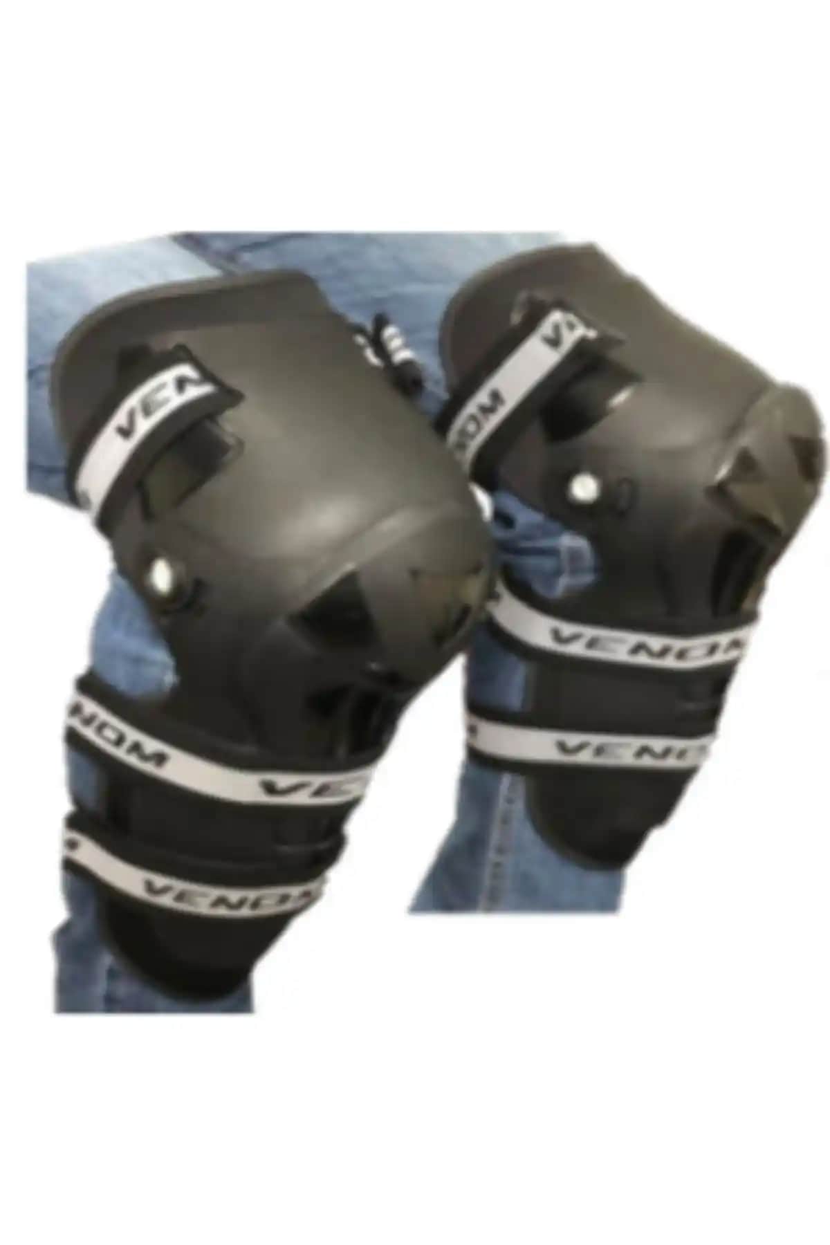 Venom VN-07 Sert Kabuk Mafsallı Motosiklet Koruyucu Dizlik Güvenlik ve Konfor Sağlar