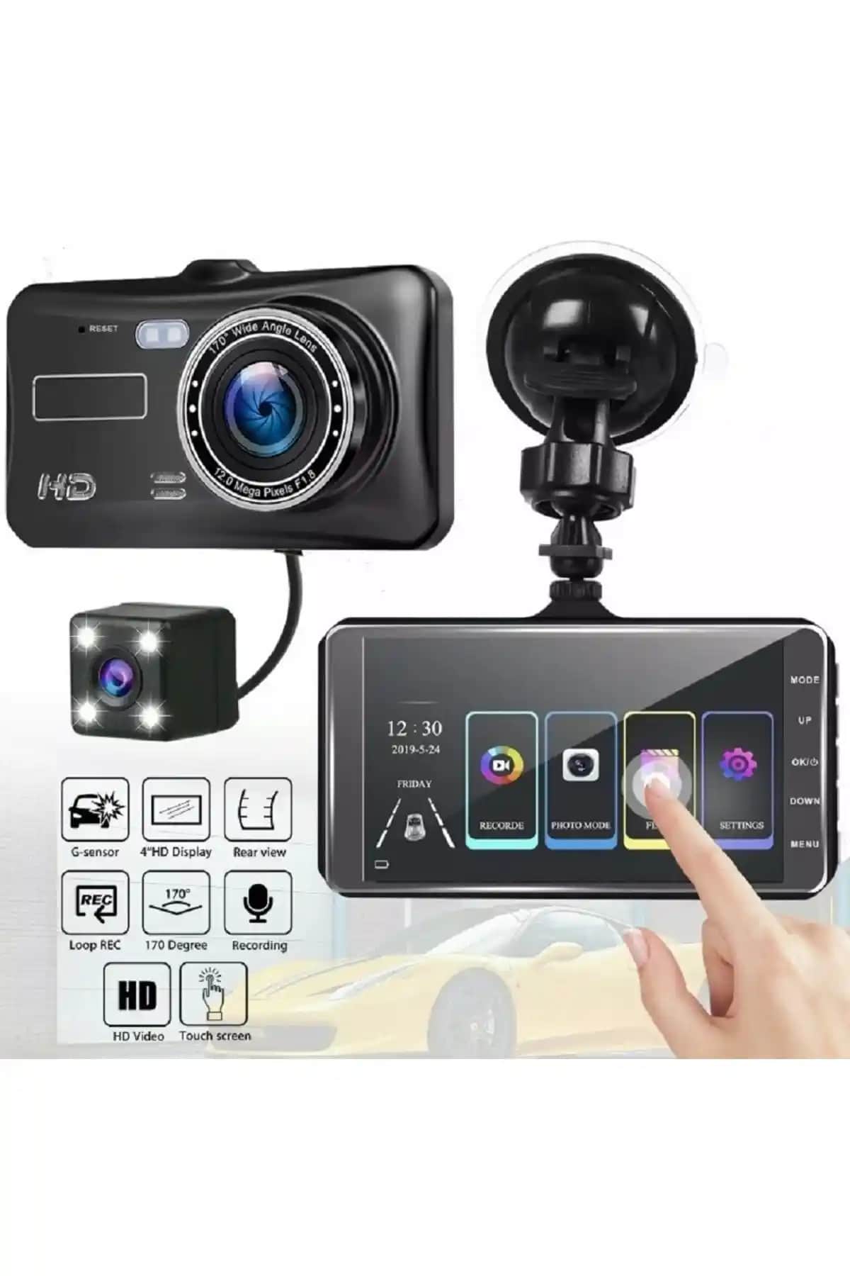 Wevolt MB-300 1296p 4K Action Kamerası Yüksek Çözünürlük ve Dayanıklılık