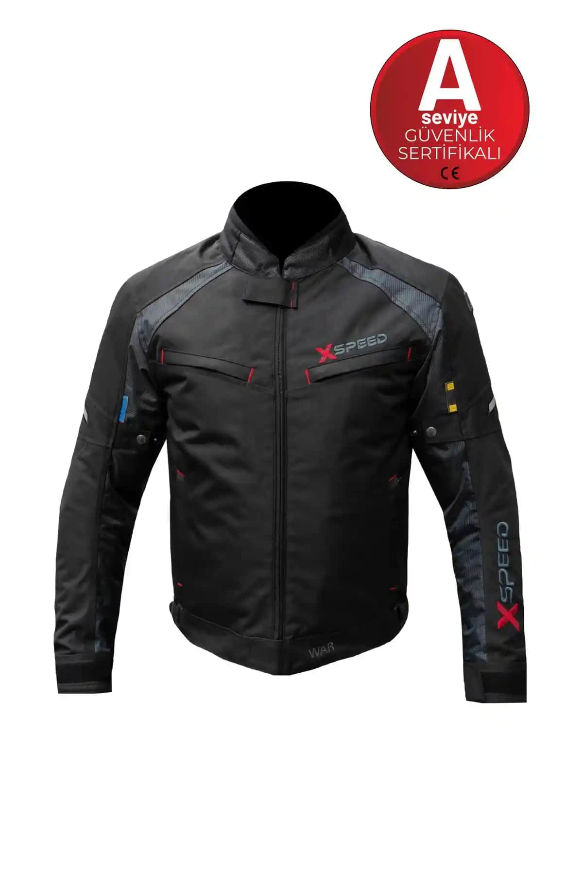 Xspeed War 4 Mevsimlik Korumalı Motosiklet Montu: Güvenlik ve Konfor Bir Arada