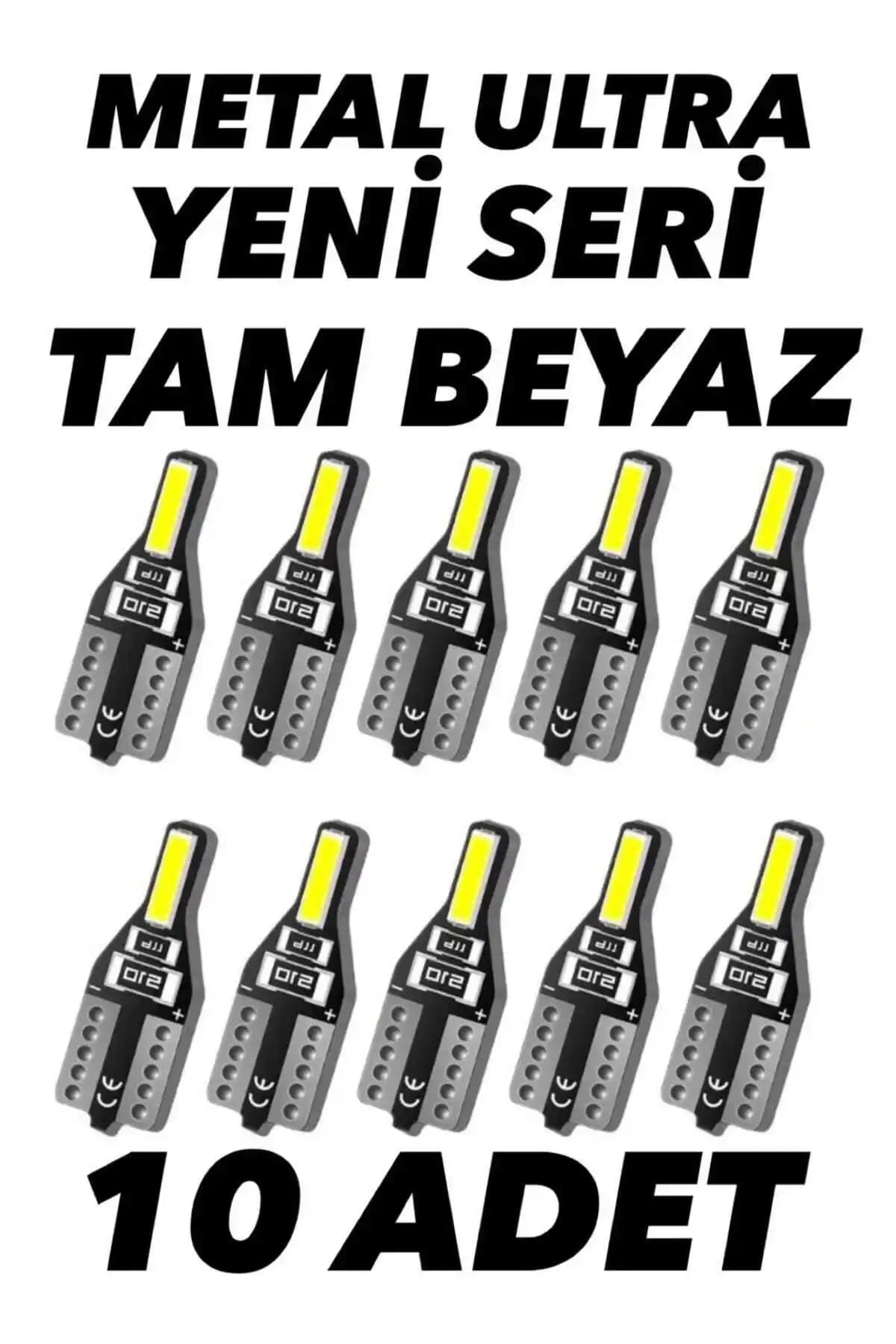 Yüksek Performanslı SİSA T10 LED W5W Ampulü Otomobil ve Araç Aydınlatması