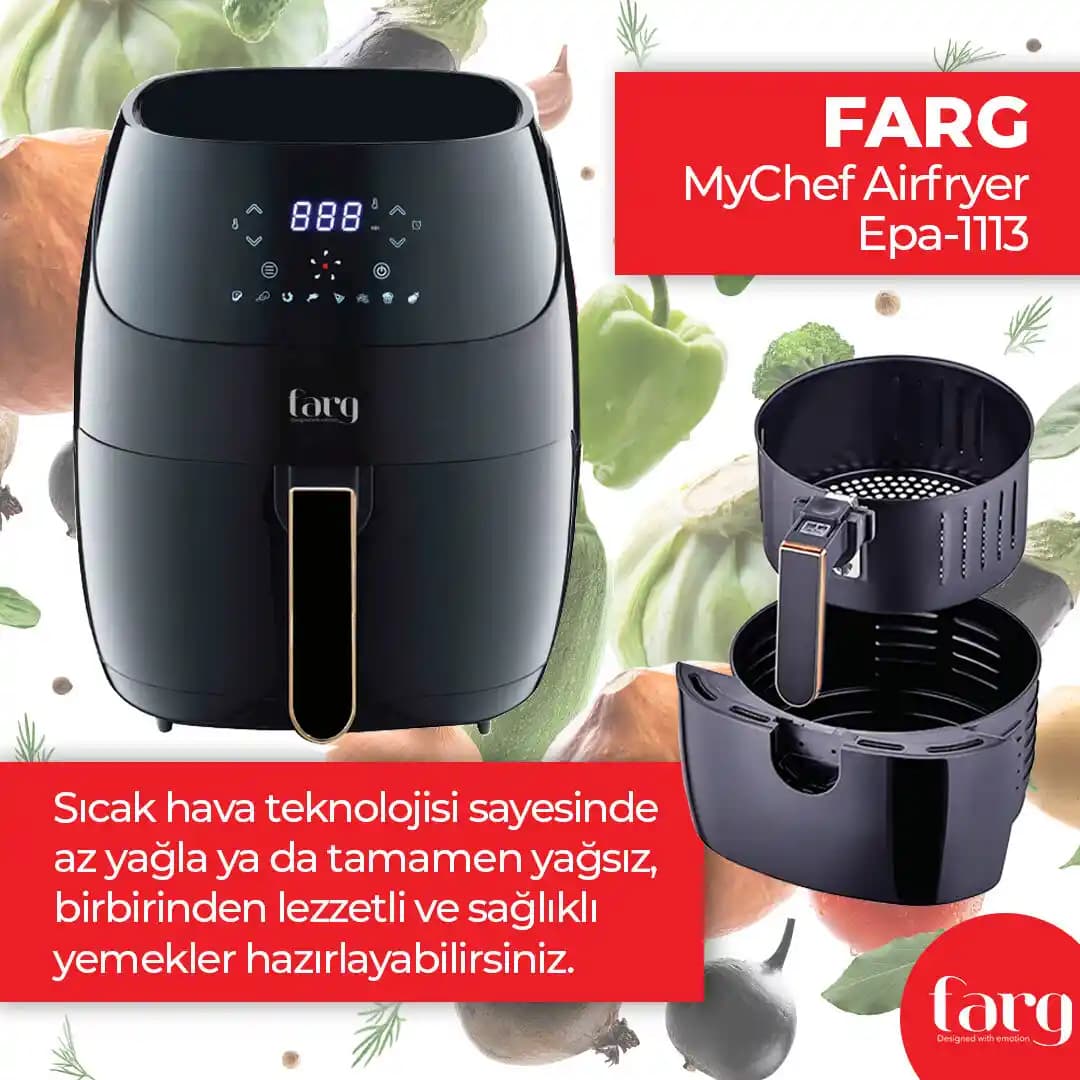 Airfryer ile Hazırlanabilen Çeşitli Yiyecekler ve Pişirme İpuçları