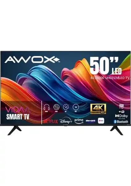 Awox B235000 ve Toshiba 50UA3E63DT 50 inç 4K UHD Smart LED TV Karşılaştırması