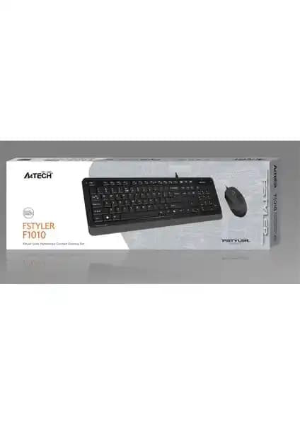 A4Tech F1010 USB Q Trk Optik Mouse ve Standart Klavye Seti İnceleme ve Özellikleri