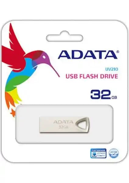ADATA U210 32GB Metal USB Bellek: Şıklık ve Dayanıklılık Sunan Taşınabilir Depolama Çözümü