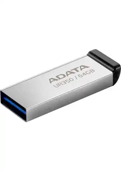 Adata UR350-64G 64GB USB 3.2 Gen1 Metal Flash Bellek Güçlü ve Şık Taşınabilir Depolama Çözümü