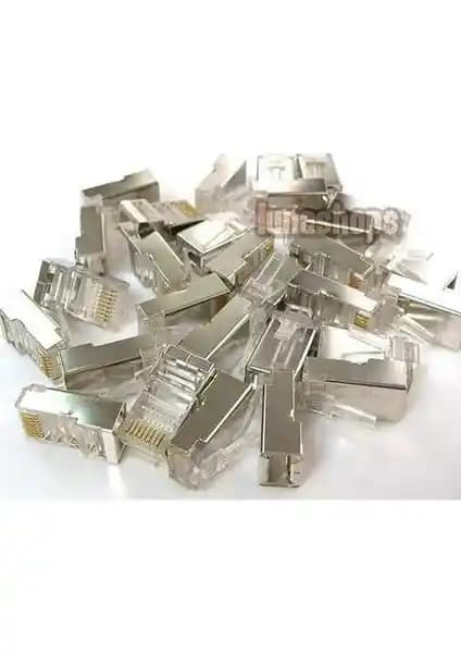 Alfais 4221 Metal RJ45 Cat5 Jack Konnektör: Güçlü ve Dayanıklı Ağ Bağlantı Çözümü