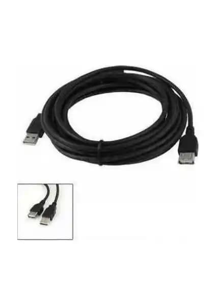 Alfais 4531 USB Dişi Erkek Uzatma Kablosu 3 Metre Uzunluk ve Yüksek Performans