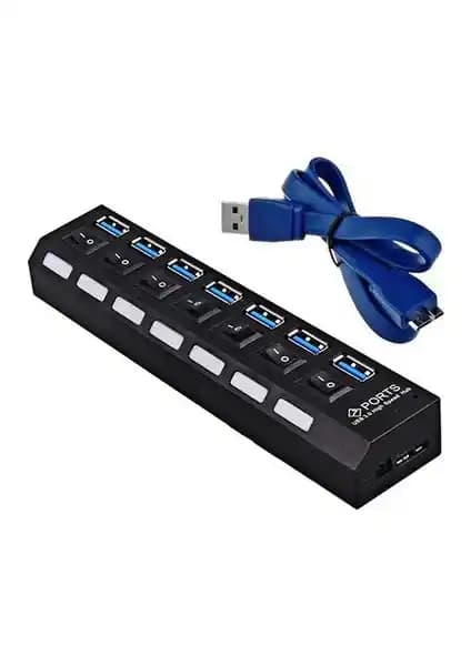 Alfais 4581 7 Port USB 3.0 Hub: Yüksek Hızlı ve Çok Yönlü Bağlantı Çözümü