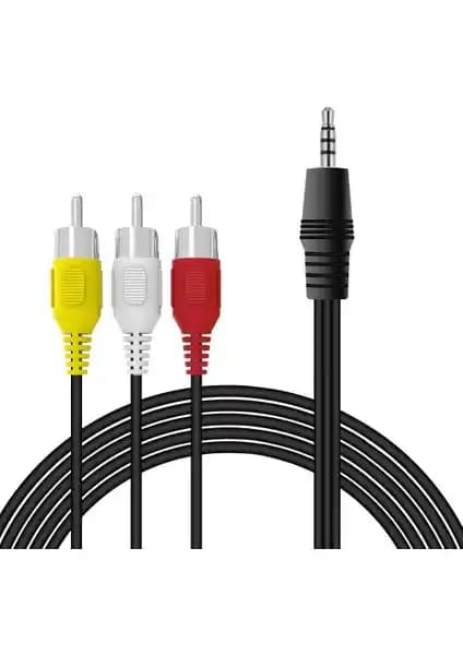 Alfais 4824 3.5 mm Stereo To 3 Rca Dişi Tos Çevirici Dönüştürücü Özellikleri ve Kullanımı