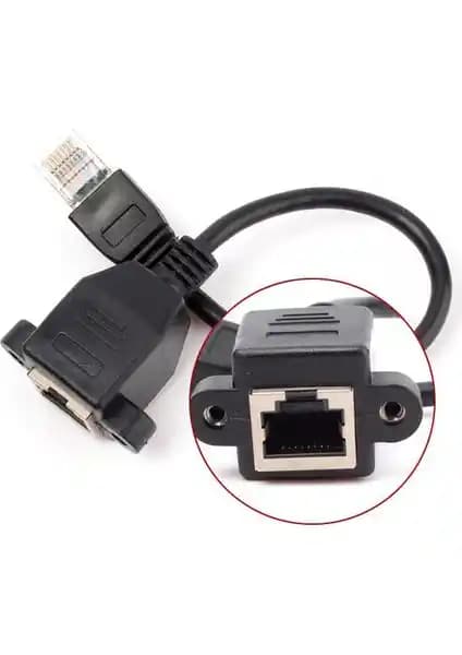 Alfais 4932 RJ45 Dişi Erkek Çevirici Adaptörleri Güvenilir ve Dayanıklı Ağ Bağlantı Çözümü