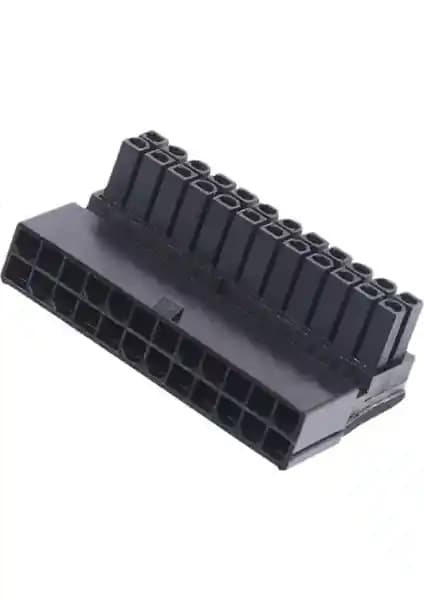 Alfais 4982 ATX 24 Pin 90 Derece Açı Dönüştürücü Adaptör Bilgisayar Anakartları İçin