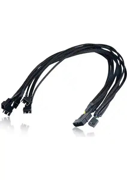 Alfais Flexa P5 5 Port PWM Fan Çoklayıcı ile Yüksek Performans ve Estetik