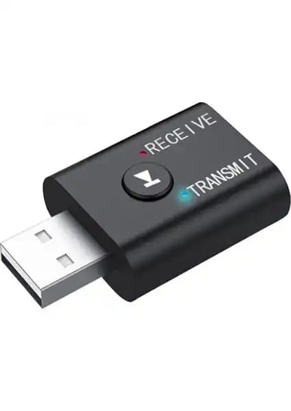 Ally 2in1 Bluetooth 5.0 Mini USB Adaptör ve FM Transmitter ile Kablosuz Ses Deneyimini Geliştirin