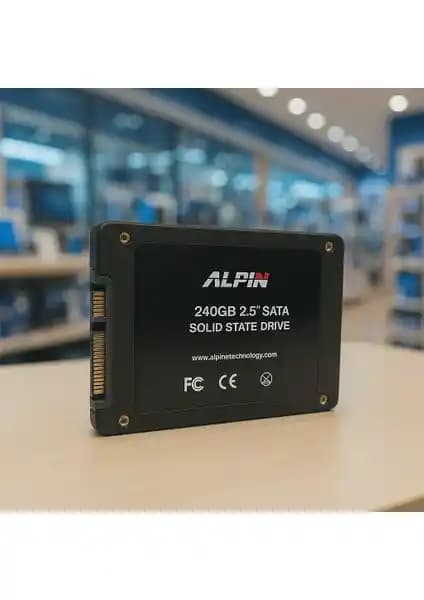 Alpin SSD240 2.5 inç 240GB SSD Performans ve Güvenilirlik Sunan Depolama Çözümü