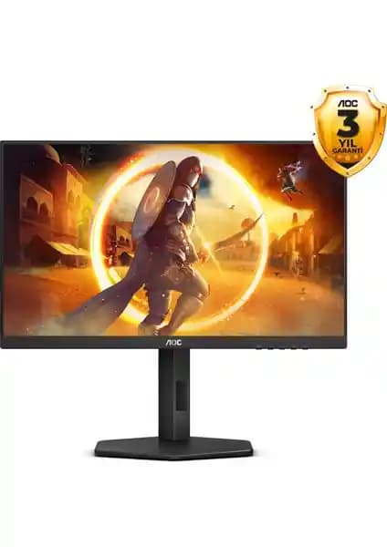 AOC 23.8 İnç 24G4X Oyun Monitörü yüksek yenileme hızı ve hızlı tepki süresiyle
