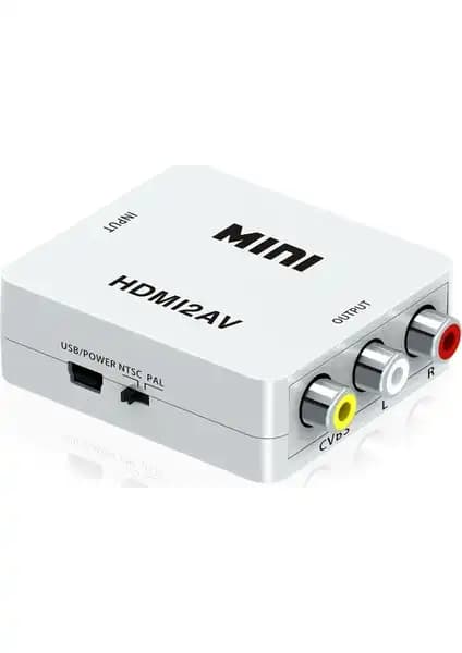 Aogo HDMI to AV RCA Kompozit Dönüştürücü ile Eski ve Yeni Teknolojiyi Entegre Edin