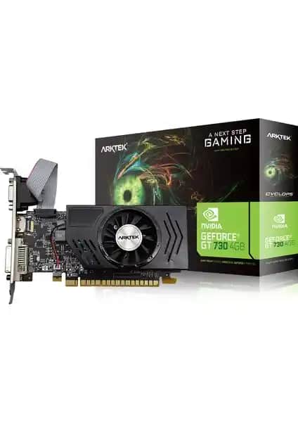 Arktek Nvidia GeForce GT 730 4GB 128Bit DDR3 Ekran Kartı: Yüksek Performans ve Uyumluluk