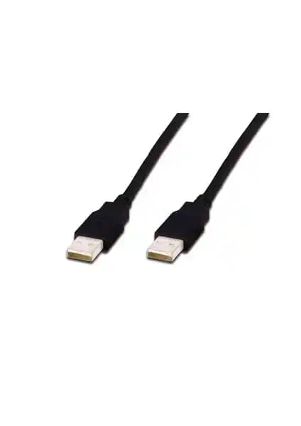 Assmann USB 2.0 Bağlantı Kablosu 1 Metre Siyah Yüksek Performans ve Dayanıklılık