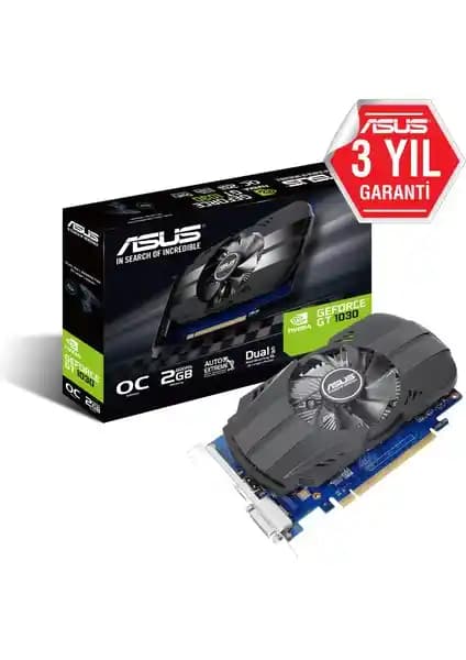 Asus 2GB PH-GT1030-O2G Ekran Kartı İncelemesi: Orta Seviye Oyun ve Grafik Performansı