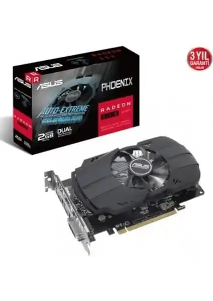 Asus AMD Radeon RX550 2GB Ekran Kartı: Orta Seviye Performans ve Güçlü Bağlantı Seçenekleri