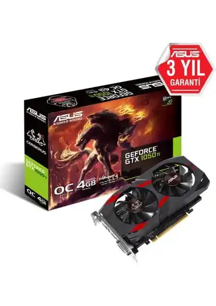 Asus GEFORCE Cerberus GTX 1050 Ti 4GB Ekran Kartı Performans ve Güvenilirlik Özellikleri