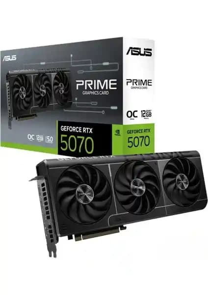 ASUS GeForce Prime RTX 5070 OC 12GB Ekran Kartı Yüksek Performans ve Yenilikler