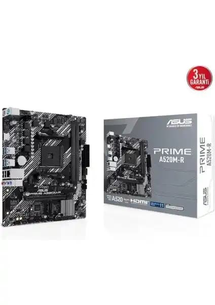 ASUS PRIME A520M-R DDR4 Anakart İncelemesi: Kompakt ve Güçlü Performans İçin Uygun Seçenek