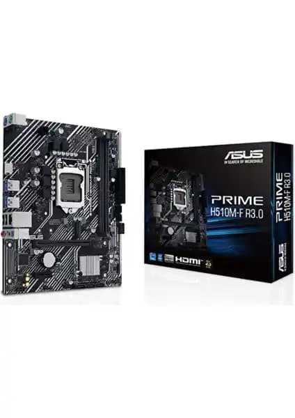 Asus Prime H510M-F R3.0 Anakart: Yüksek Performanslı ve Güvenilir Micro ATX Anakart Özellikleri