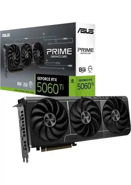 ASUS PRIME RTX 5060 Ti: Yüksek Performans ve Yeniliklerle Donatılmış Grafik Kartı
