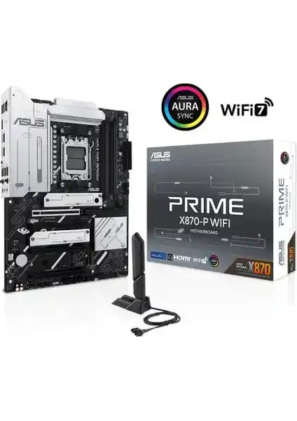 Asus Prime X870-P WIFI Anakartı: Yüksek Performans ve Gelişmiş Bağlantı Özellikleri