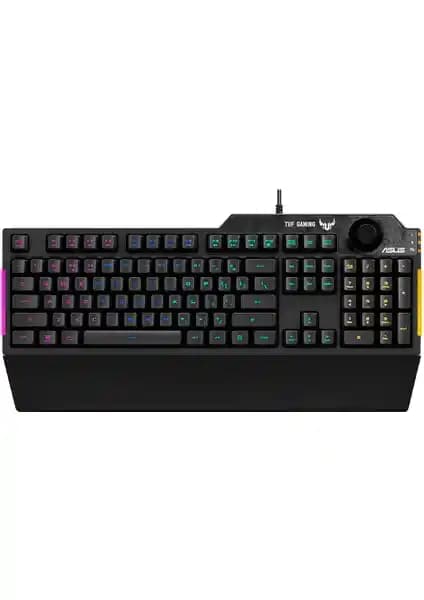 Asus RA04 TUF Gaming K1 Mekanik Türkçe RGB Klavye Performans ve Dayanıklılık Sunar