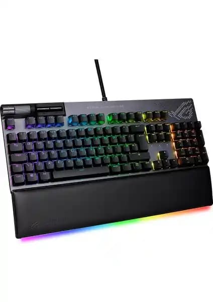 ASUS ROG STRIX FLARE II Animate RGB Oyuncu Klavyesi Performans ve Estetiğin Birleşimi