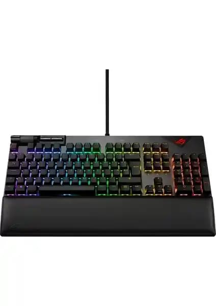 Asus ROG Strix Flare NX Red RGB Oyuncu Klavyesi: Yüksek Performans ve Şık Tasarım Özellikleri