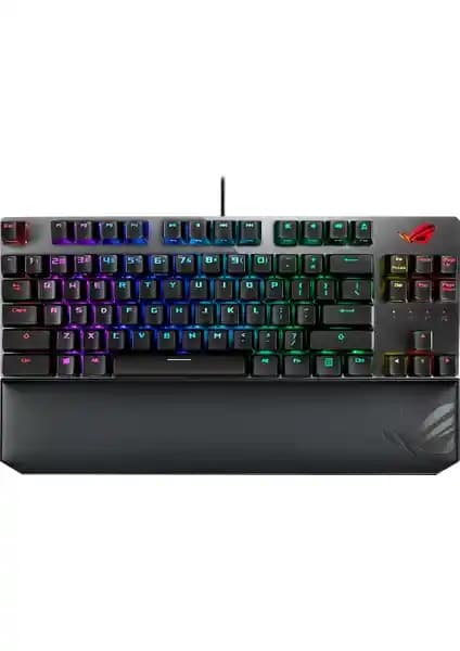 Asus ROG Strix Scope TKL Deluxe: Dayanıklı ve Özelleştirilebilir Mekanik Gaming Klavye