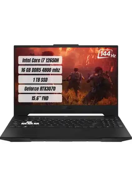 ASUS TUF DASH F15 FX517ZR-HN013: Güçlü Performans ve Modern Tasarım Özellikleri