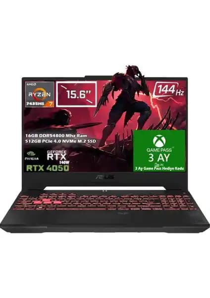 Asus Tuf Gaming A15 FA507NUR-LP159: Güçlü ve Taşınabilir Oyun Bilgisayarı Özellikleri