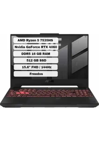 Asus TUF Gaming A15 FA507NV-LP103: Güçlü ve Taşınabilir Oyun Bilgisayarı Özellikleri