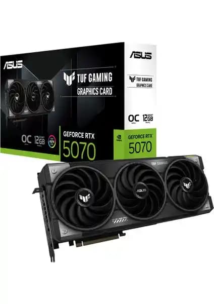 Asus TUF Gaming RTX 5070 Ekran Kartı Performans ve Dayanıklılık Özellikleri