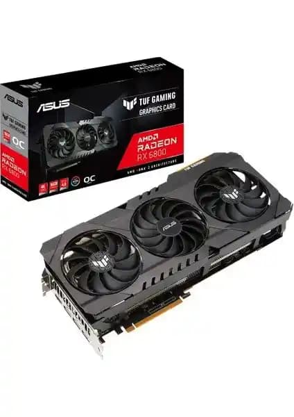 Asus TUF Radeon RX6800 Gaming OC 16GB GDDR6 Ekran Kartı Performans ve Dayanıklılık Özellikleri
