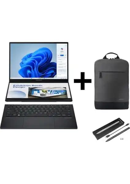 Asus Zenbook Duo UX8406MA-DS76T: Çoklu Ekranlı ve Yüksek Performanslı Dizüstü Bilgisayar