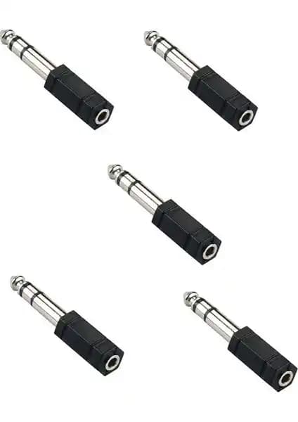 Ata Elektronik Ses Adaptörleri Seti 3.5mm ve 6.3mm Jack Bağlantı Çözümleri