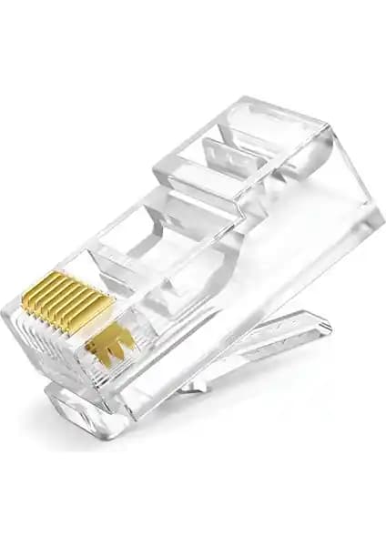 Baust Ez RJ45 Cat6 Delikli Jack Konnektör: Güvenilir ve Yüksek Performanslı Ağ Bağlantısı Çözümü