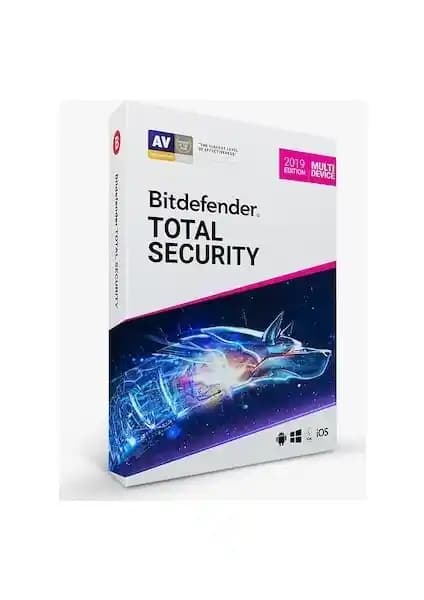 Bitdefender 2019 Total Security 1 Yıl 5 Kullanıcı ile Güvenliği En Üst Seviyeye Çıkarın